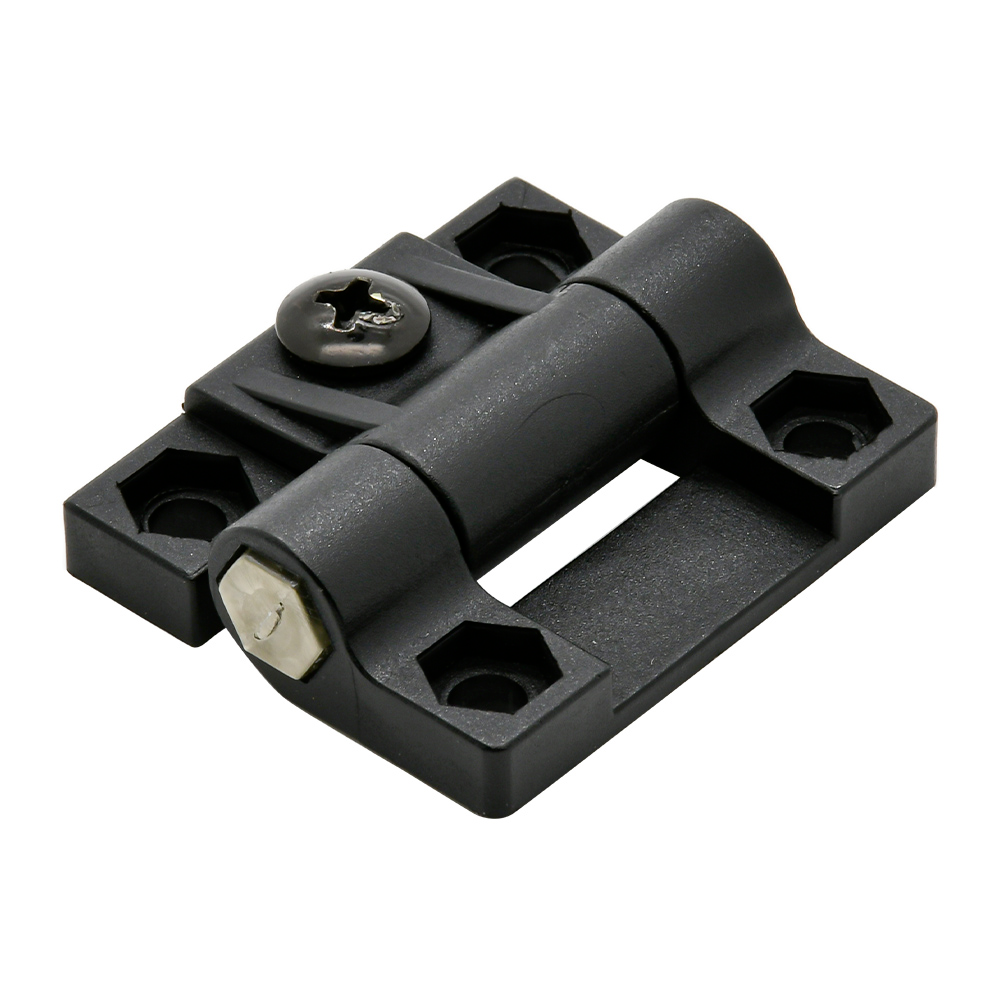 Black/Silver Adjustable Damping 180° Free Positioning Butt Hinge A6063/POM 5960 10N Door Cabinet Hinges Furniture Hardware