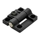 Black/Silver Adjustable Damping 180° Free Positioning Butt Hinge A6063/POM 5960 10N Door Cabinet Hinges Furniture Hardware