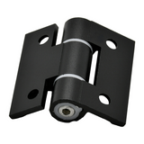 Black/Silver Adjustable Damping 180° Free Positioning Butt Hinge A6063/POM 5960 10N Door Cabinet Hinges Furniture Hardware