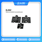 Black/Silver Adjustable Damping 180° Free Positioning Butt Hinge A6063/POM 5960 10N Door Cabinet Hinges Furniture Hardware